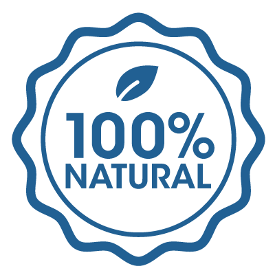 100% natural